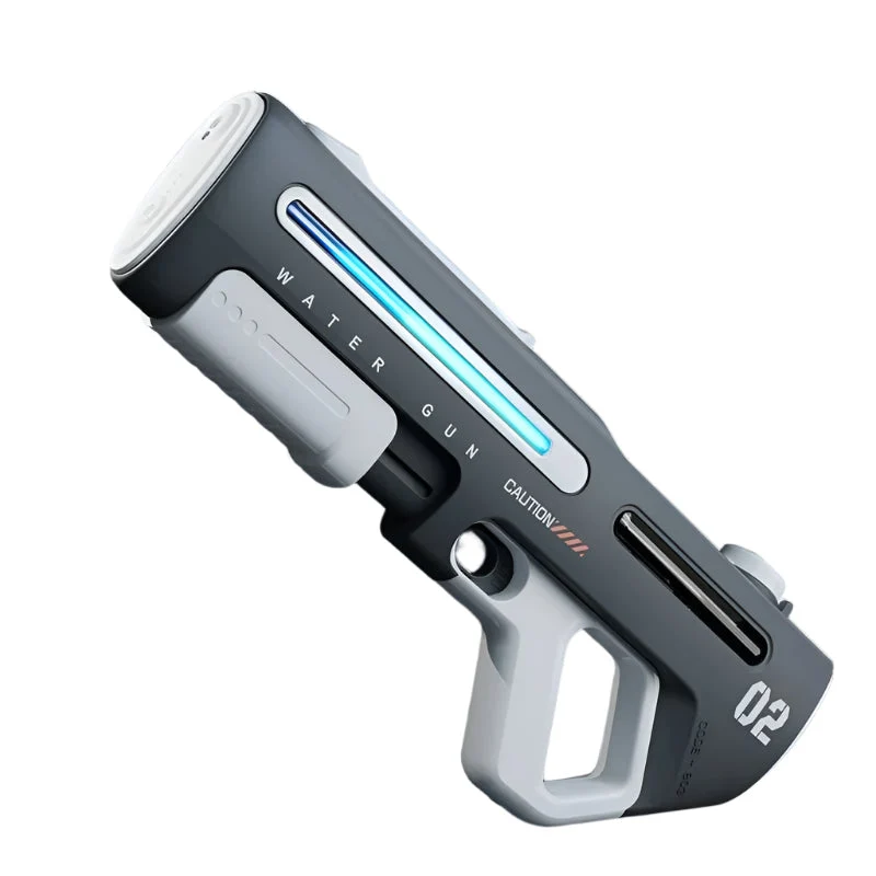 Krachtig Waterpistool met LED - Wit of Grijs