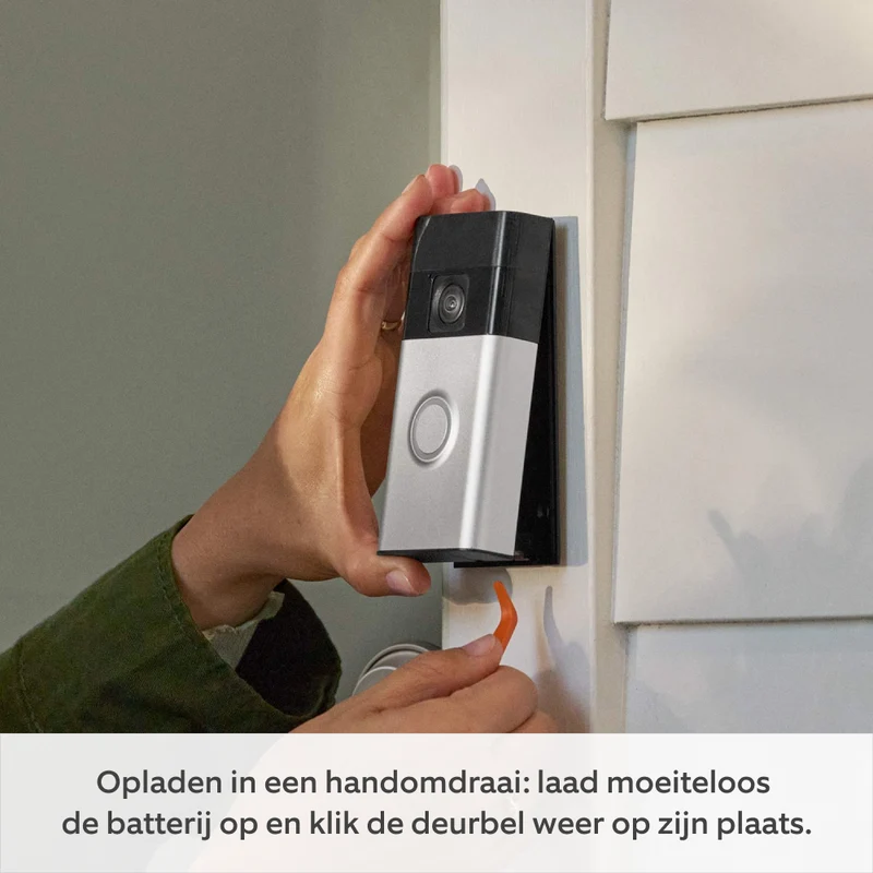 Luxe Videodeurbel - Draadloos met Batterij | 1080p HD
