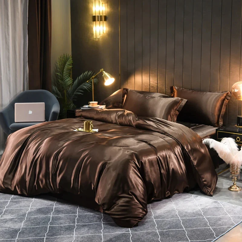 Luxueuze Satijnen Beddengoed Set - Zijdezacht | Ultiem Comfort