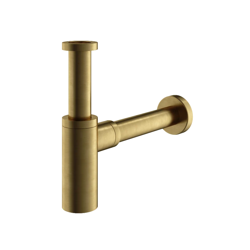 Hotbath Archie AR035 sifon RVS 316 - Geborsteld Messing PVD