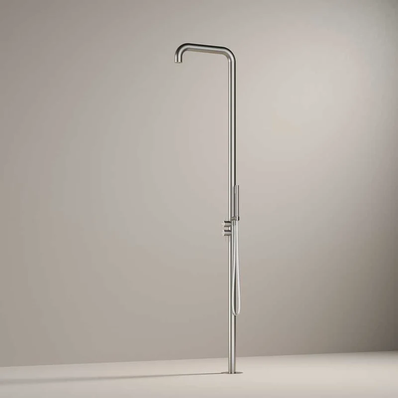 Hotbath Archie AR091EXTIX afbouwdeel voor vrijstaande buitendouche RVS 316