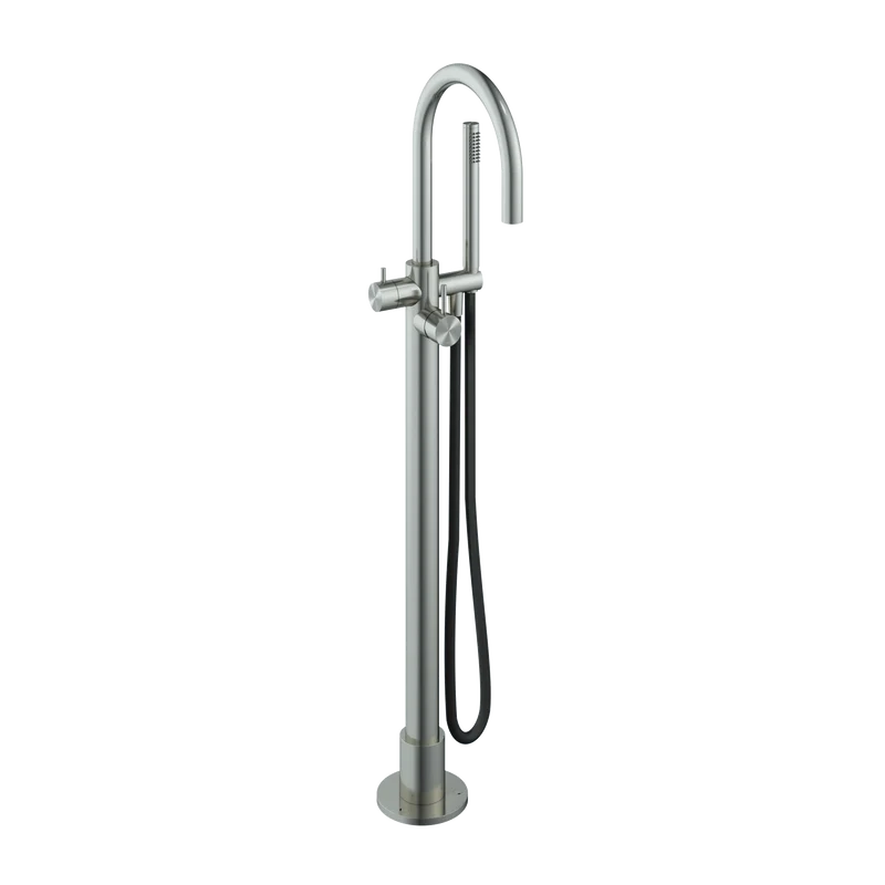 Hotbath Archie AR077EXT afbouwdeel voor vrijstaande badmengkraan RVS 316