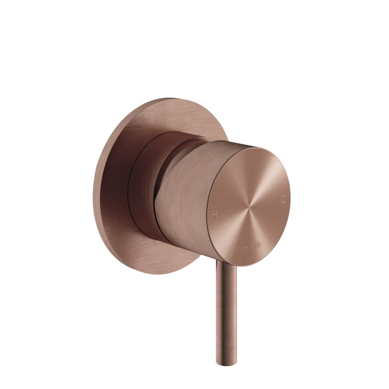 Hotbath Archie AR031 inbouw douchemengkraan RVS 316 - Geborsteld Koper PVD