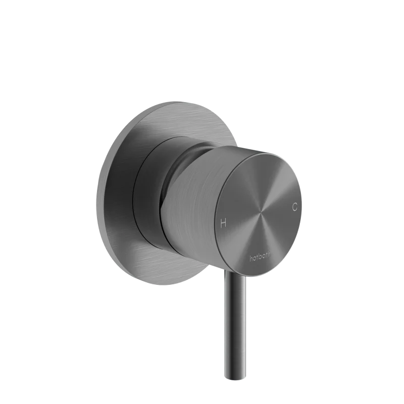Hotbath Archie AR031 inbouw douchemengkraan RVS 316 - Geborsteld Gunmetal PVD