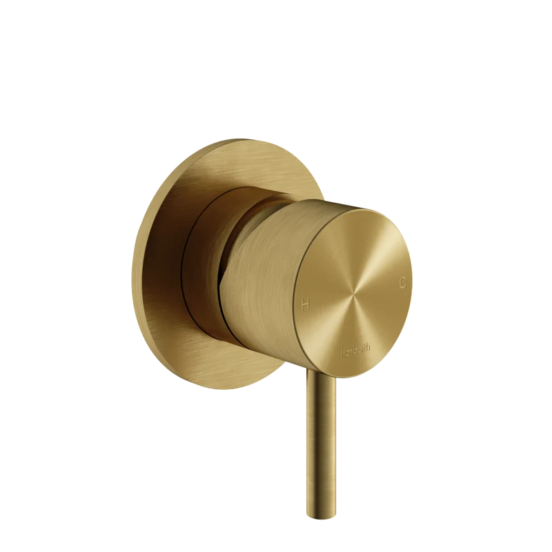Hotbath Archie AR031 inbouw douchemengkraan RVS 316 - Geborsteld Messing PVD