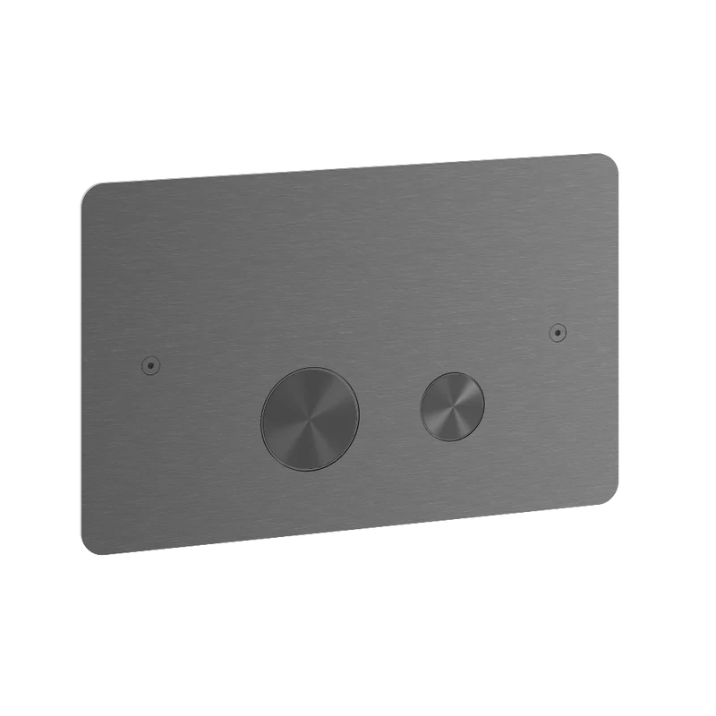 Hotbath Archie ARA320 bedieningsplaat 2-knops RVS 316 - Geborsteld Gunmetal PVD