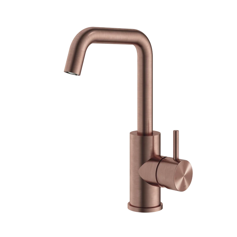 Hotbath Archie AR014 wastafelkraan RVS 316 - Geborsteld Koper PVD