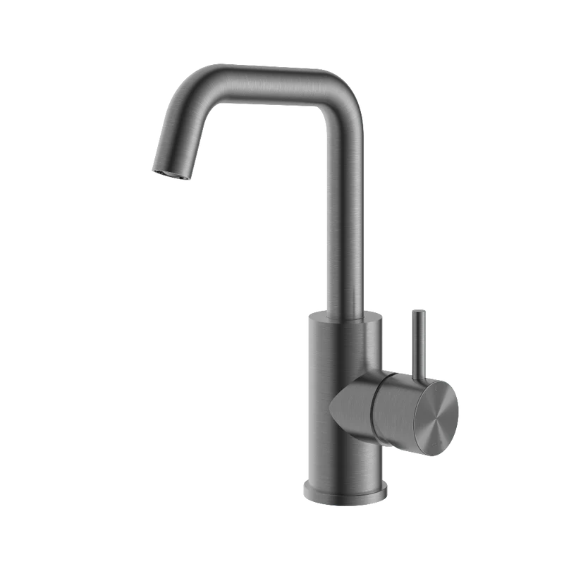 Hotbath Archie AR014 wastafelkraan RVS 316 - Geborsteld Gunmetal PVD