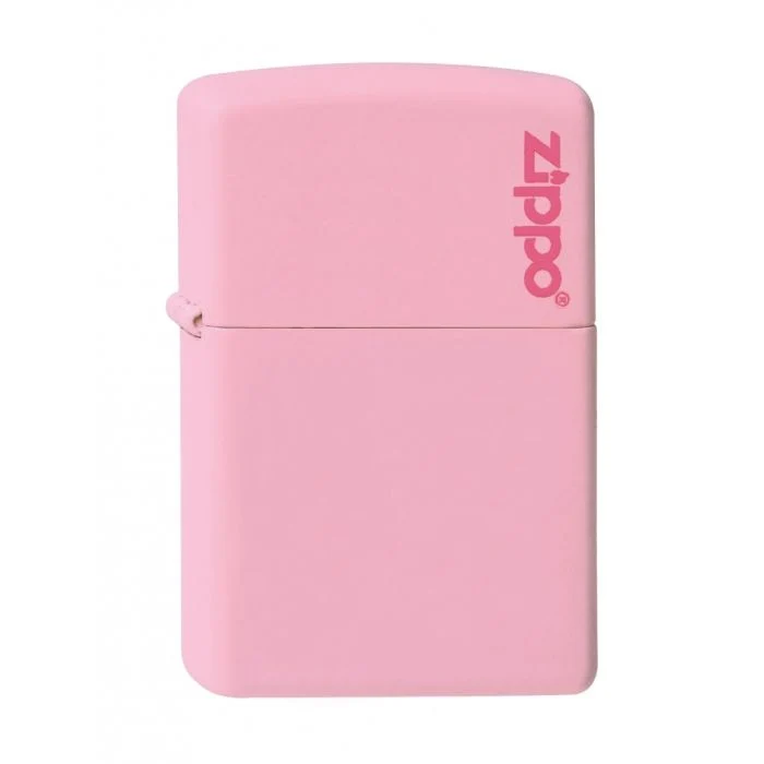 Zippo Aansteker PINK MATTE met ZIPPO LOGO