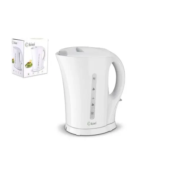 Waterkoker 1,7 Liter 2000W – Dubbelwandig – Automatische Uitschakeling – Wit