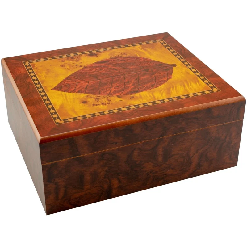 Humidor Tabacco Leaf