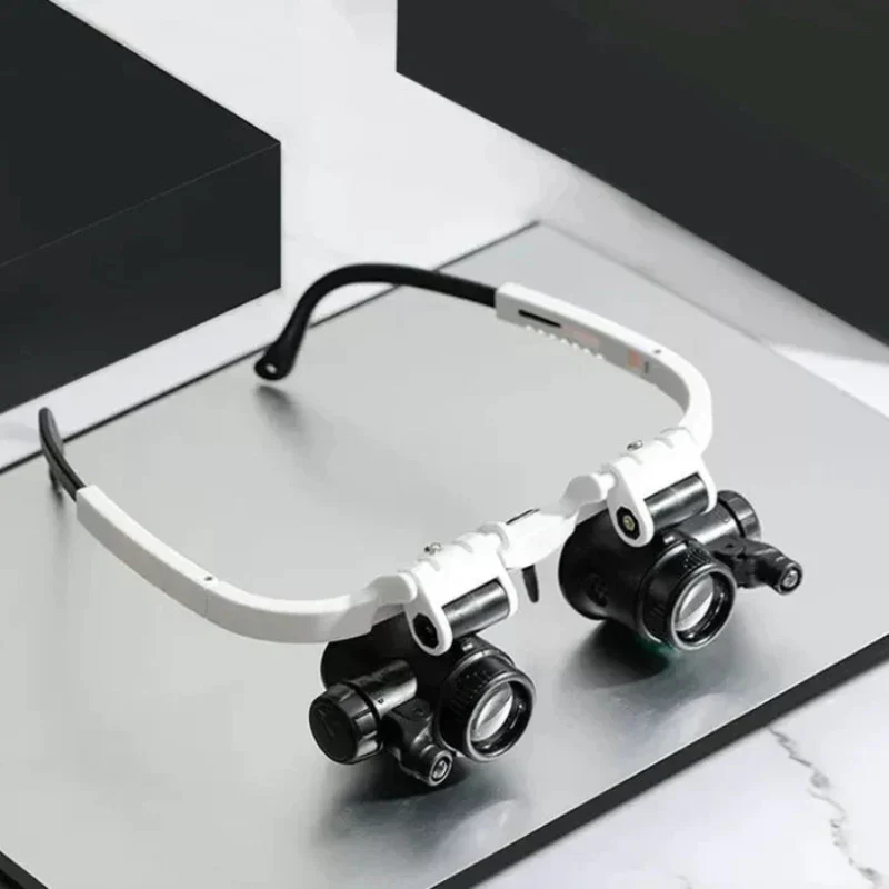Vergrootglas Bril - LED-verlichting | Verstelbare Lenzen