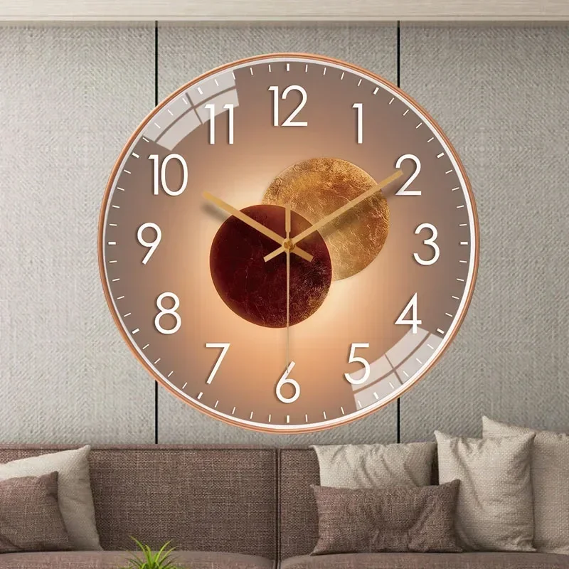 NovaTime Decoratieve Stille Wandklok - Modern & Klassiek