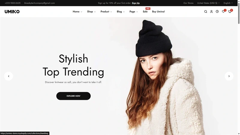 Umino Theme – Trendy Style | Street Style & Fast Fashion