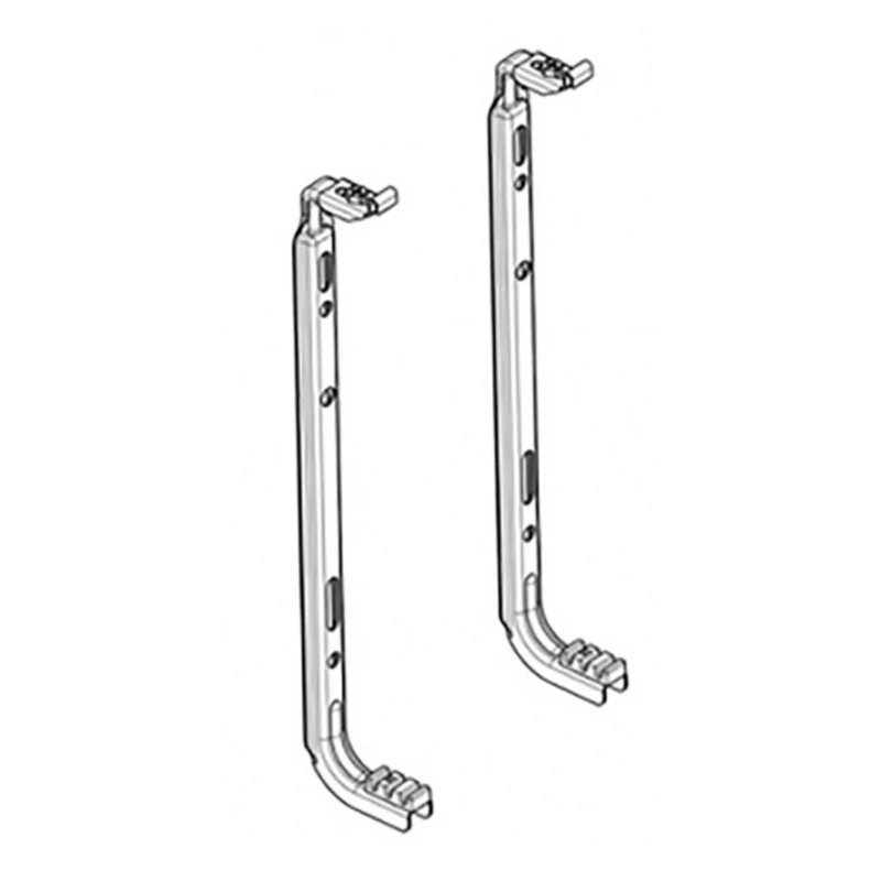 BELRAD J-console voor standaard radiator H300 – 2 stuks – Metaal