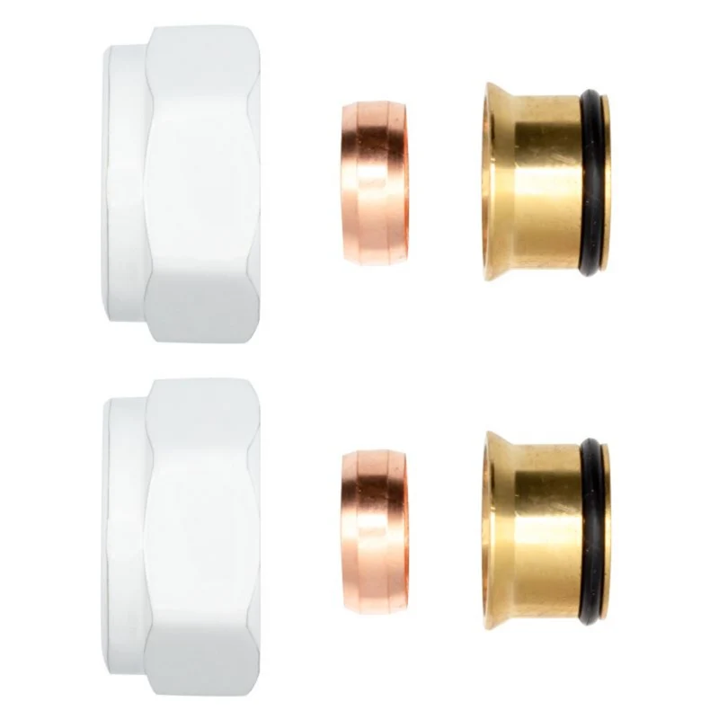 BELRAD klemkoppelingen wit EKX15 – 2 stuks