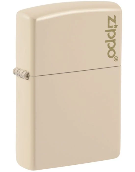 Zippo Aansteker Flat Sand Zippo Logo