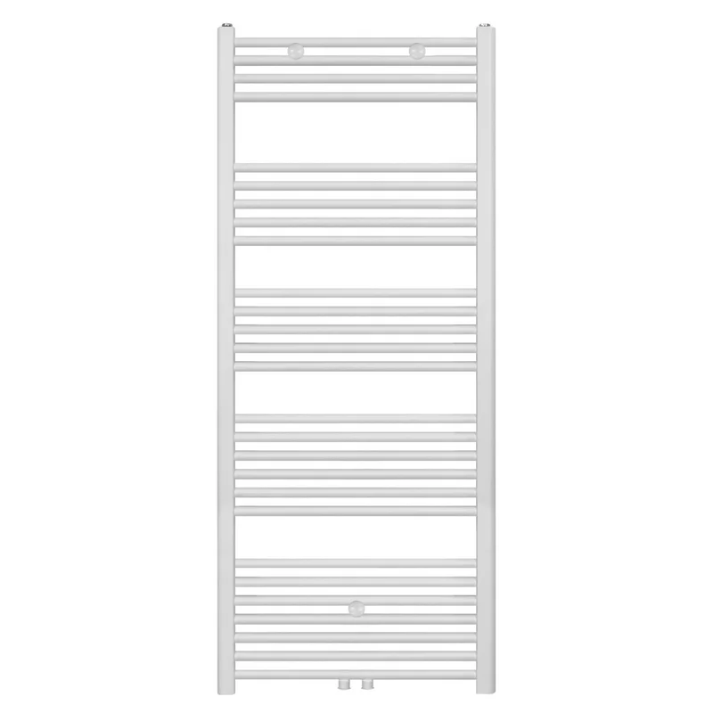 BELRAD Badkamer Radiator 1600x600mm Mat Wit Geborsteld – Middenaansluiting – 828W