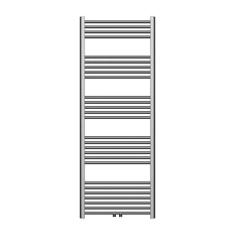 BELRAD Badkamer radiator 1600x600mm - Gunmetal Grijs – Middenaansluiting – 557W