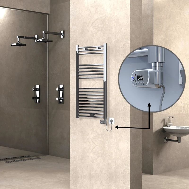 Radiva Haiti Radiator Elektrisch 500 x 1000mm - Chroom