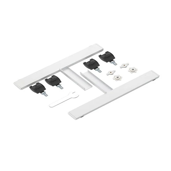 Standaard met wielen set voor infraroodpaneel