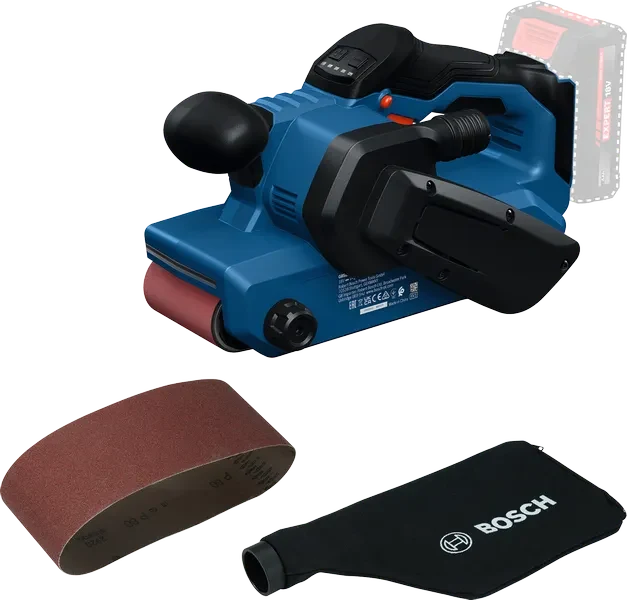 Bosch PRO GBS18V-75 Accu Bandschuurmachine in Doos - 06012C2000