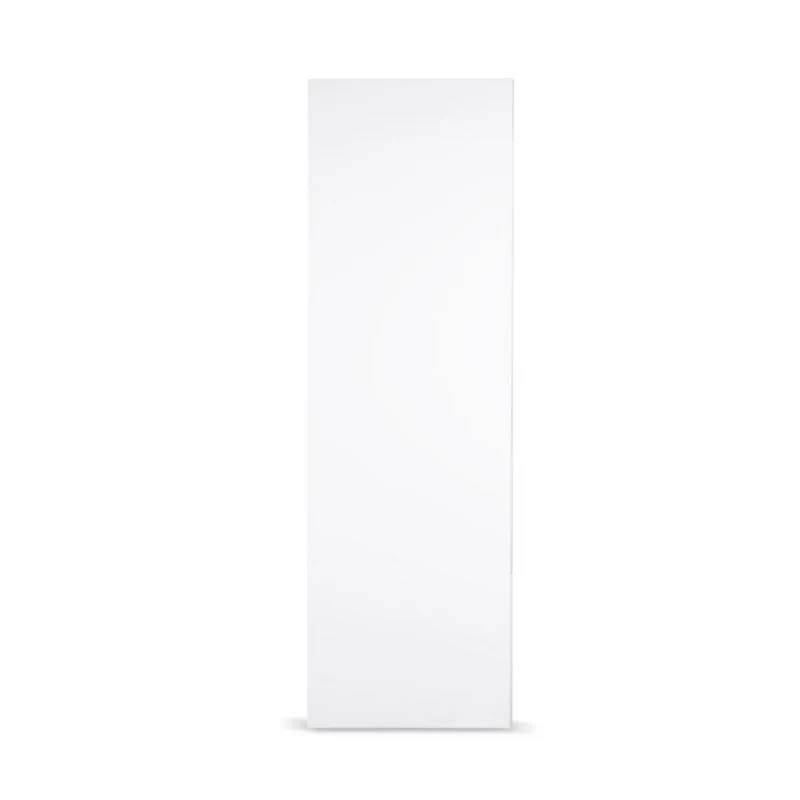 VERTICA PLAN T22 verticale radiator – 2000x500 mm – 1980W – vlakke voorzijde – middenaansluiting – glanzend wit