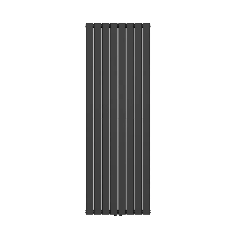 BELRAD Verticale designradiator dubbelzijdig 1800x608mm - Zwart - Middenaansluiting - 2164W