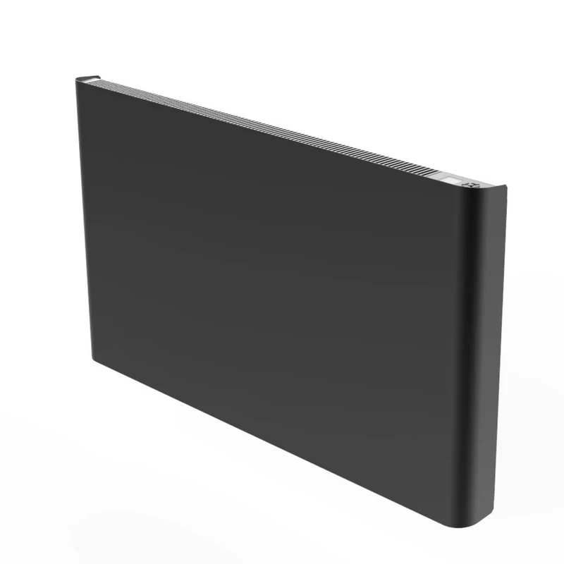 Stelrad Cloud Elektrische wandradiator 1040x600mm - Antracietgrijs - Met stekker - 2000W
