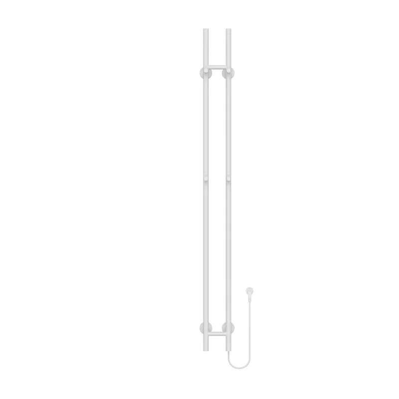 BELRAD Badkamer radiator staafmodel elektrisch 1500x168x127 mm - Glanzend wit - Dubbel - 120W