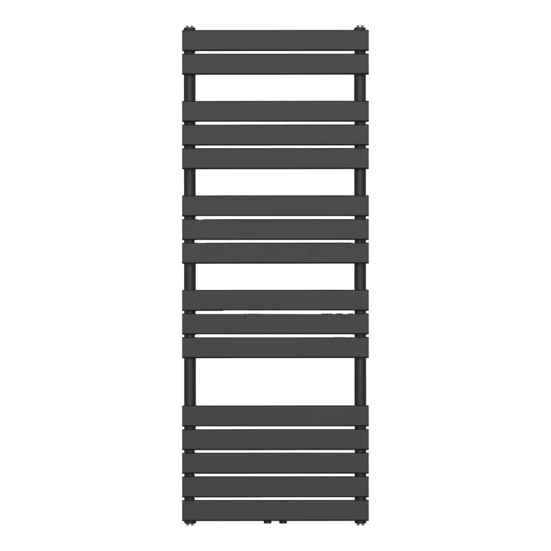 BELRAD Badkamer radiator 1600x600mm - Zwart - Middenaansluiting - 908W