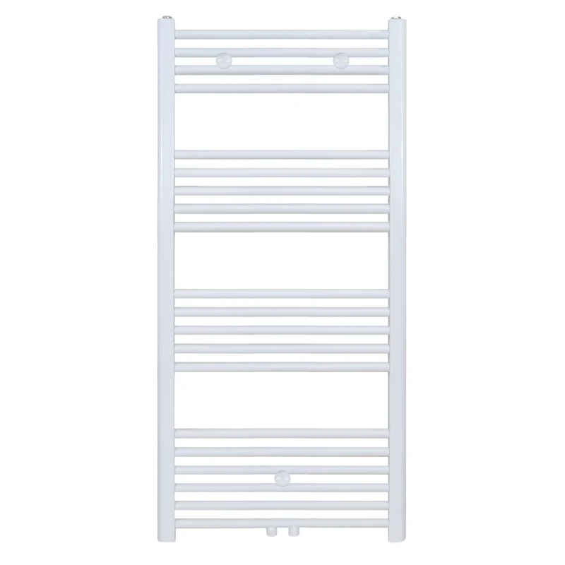 BELRAD Badkamer radiator 1200x400mm - Wit - Middenaansluiting - 458W