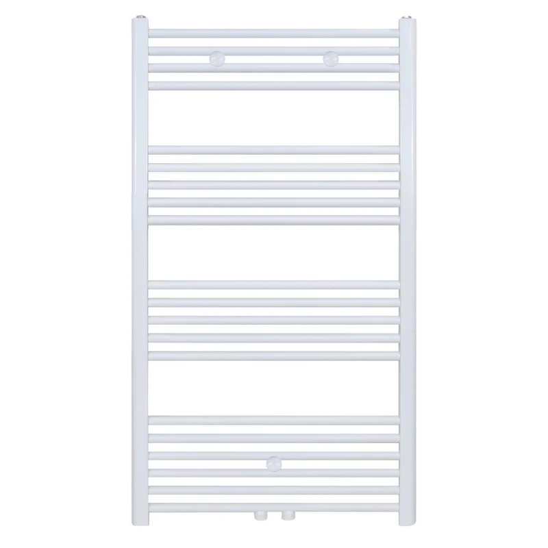 BELRAD Badkamer radiator 1200x600mm - Wit - Middenaansluiting - 616W