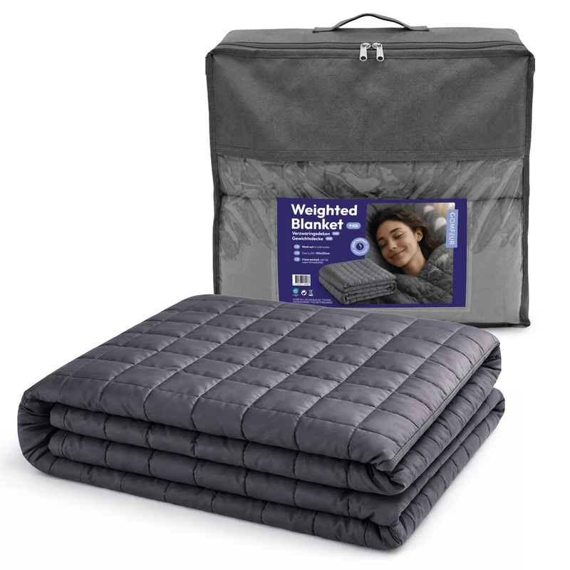 Verzwaringsdeken 9 kg - 150 x 210 cm, extra lang