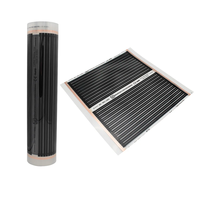 Infraroodfolie 100 cm breed - Uitbreiding voor vloerverwarming