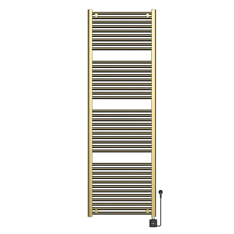 Wiesbaden Elara Elektrische Radiator Smart WiFi 181,7 x 60 cm - Geborsteld Messing PVD