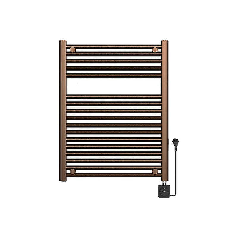 Wiesbaden Elara Elektrische Radiator Smart WiFi 76,6 x 60 cm - Geborsteld Brons