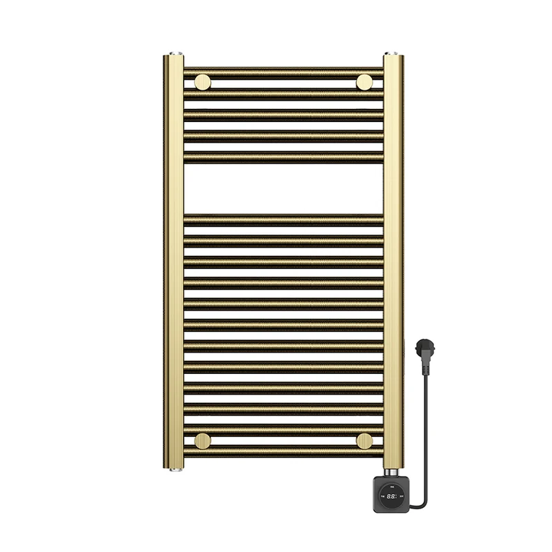 Wiesbaden Elara Elektrische Radiator Smart WiFi 76,6 x 45 cm - Geborsteld Messing