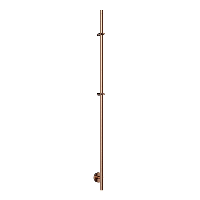 Wiesbaden Callista Elektrische Handdoekradiator 150 cm - Geborsteld Brons Koper