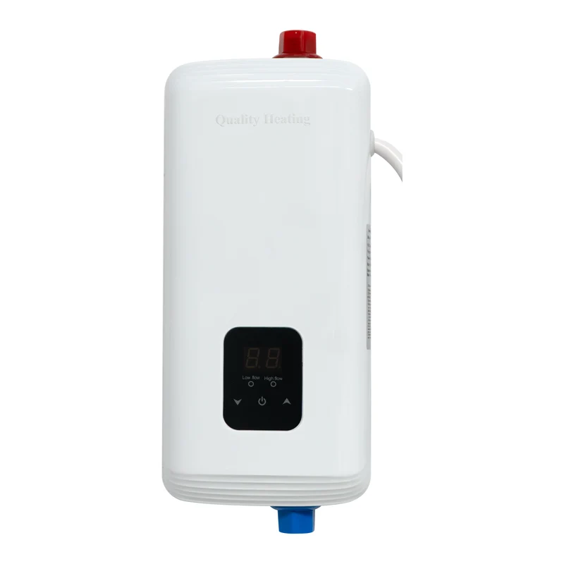 Tankless water heater with shower kit 3.5 kW