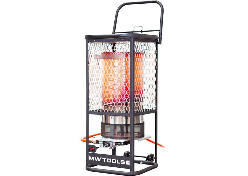 Infrarood gasstraler 36kW 360° stralingswarmte MW Tools