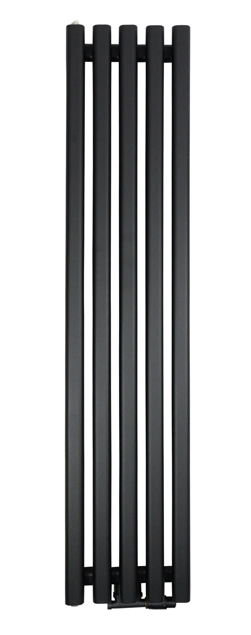 ZVR18033B - Zwarte verticale radiator 180/33