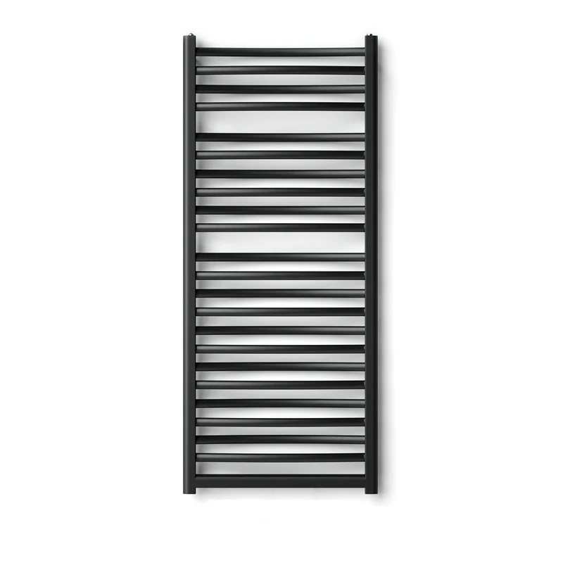 LVR12050B-3D - Zwarte verticale radiator 3D 120/50