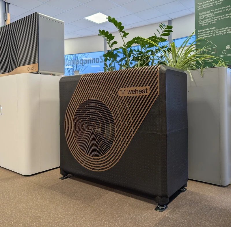 Weheat Sparrow P60 - 9kW (A7/W35) - All Electric Warmtepomp incl. Boilervat