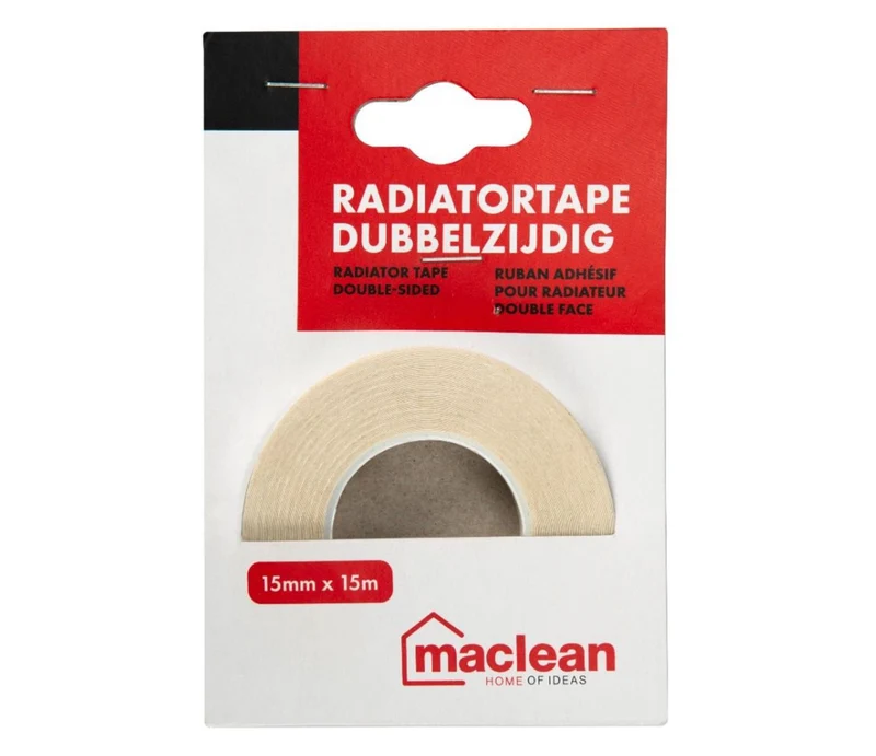 Maclean Dubbelzijdige Radiatorfolie Tape – 15mm x 15m
