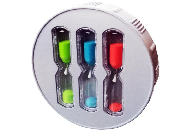 Ecosavers Douchecoach – 3 zandlopers (4, 6 en 8 minuten)