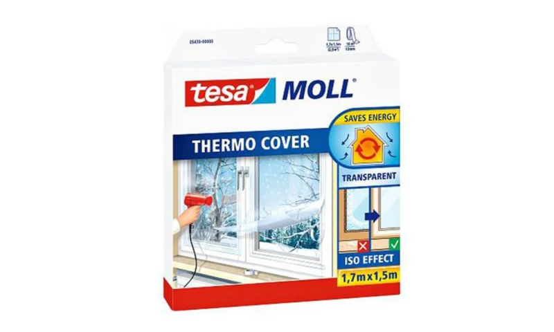 Tesamoll® Thermo Cover raamfolie – 2,55 m² of 6 m²