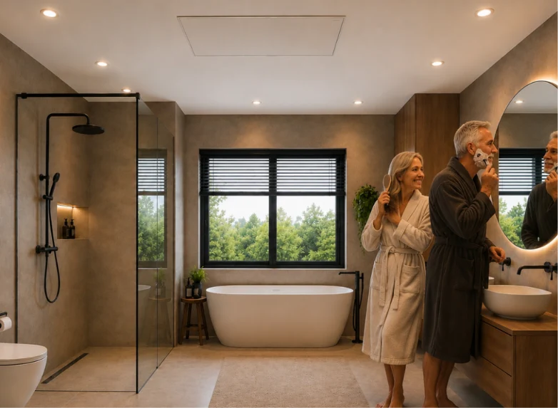 THERON® Inbouwframe Infraroodpaneel - Verlaagd Plafond