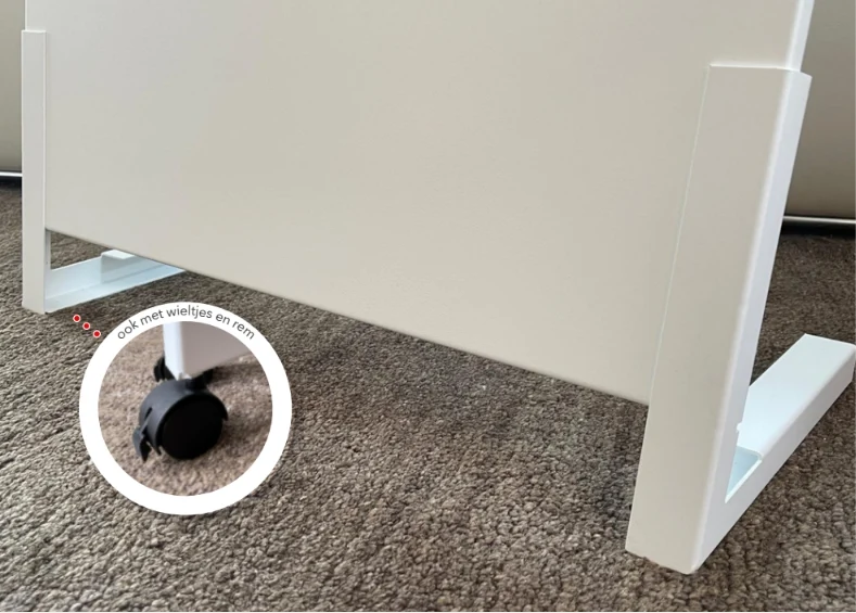 THERON® Standvoet Infraroodpaneel - Staand of Verrijdbaar