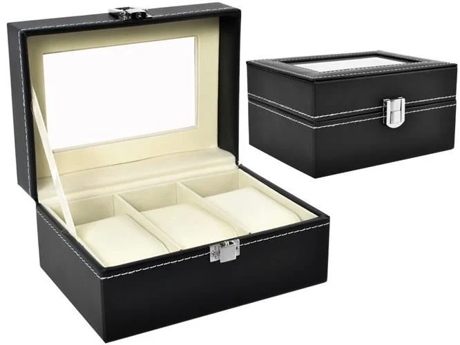 Opbergdoos voor 3 horloges